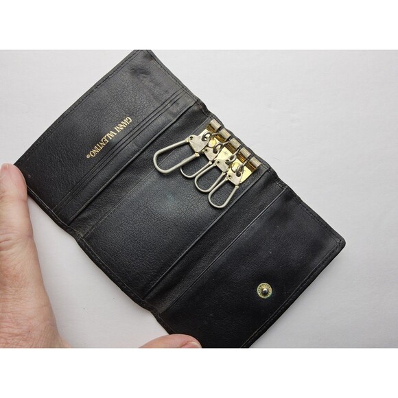 Gianni Valentino 4 Keychain Case Wallet - Picture 4 of 8